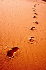 No water in the desert...